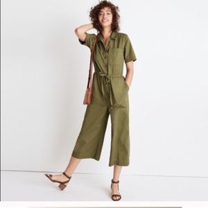 Madewell wideleg jumpsuit